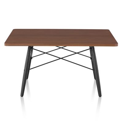 Herman Miller Eames Coffee Table - Color: Wood tones - Size: 30" x 30" - ECT3030VOUENBK - Herman Miller Authorized Retailer