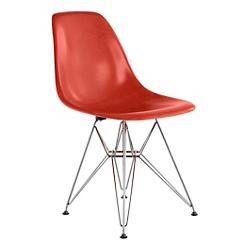 Eames Molded Fiberglass Chair - Wire Base