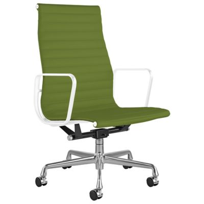 Herman Miller Eames Aluminum Group Executive Chair - Color: Green - EA337PVDLLTI48 - Herman Miller Authorized Retailer