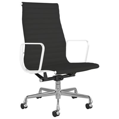 Herman Miller Eames Aluminum Group Executive Chair - Color: Black - EA337PVDL91TI29 - Herman Miller Authorized Retailer