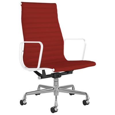 Herman Miller Eames Aluminum Group Executive Chair - Color: Red - EA337VDL91TI24 - Herman Miller Authorized Retailer