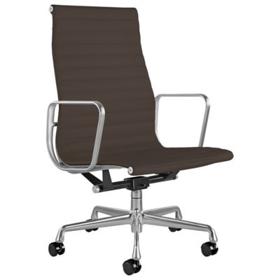 Herman Miller Eames Aluminum Group Executive Chair in Brown - Herman Miller Authorized Retailer