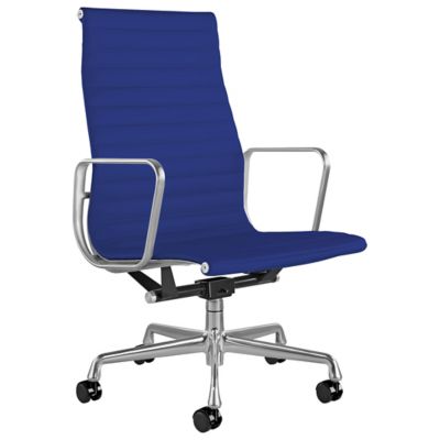 Herman Miller Eames Aluminum Group Executive Chair - Color: Blue - EA337PUDLLTI62 - Herman Miller Authorized Retailer