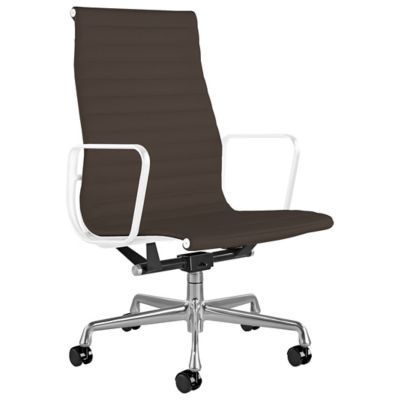 Herman Miller Eames Aluminum Group Executive Chair in Brown - Herman Miller Authorized Retailer