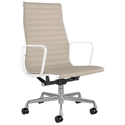 Herman Miller Eames Aluminum Group Executive Chair - Color: Beige - EA337PUDL91TI78 - Herman Miller Authorized Retailer