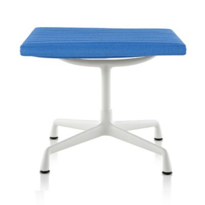 Herman Miller Eames Aluminum Group Ottoman - Color: White - EA32391TI41 - Herman Miller Authorized Retailer