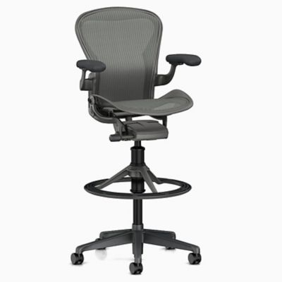 Aeron Stool - Counter Height, Carbon