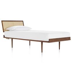 Nelson Thin Edge Bed Wood Taper Base