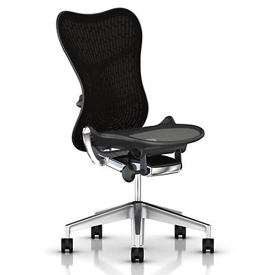 Mirra 2 Office Chair, Armless with Lumbar Support