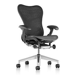 Mirra 2 Office Chair, Butterfly Back with Fixed Arms - Lumbar Support
