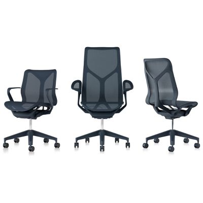 Herman Miller Cosm Mid Back Chair - Color: Blue - FLC352SFHDN2DN2DN2OC84504 - Herman Miller Authorized Retailer