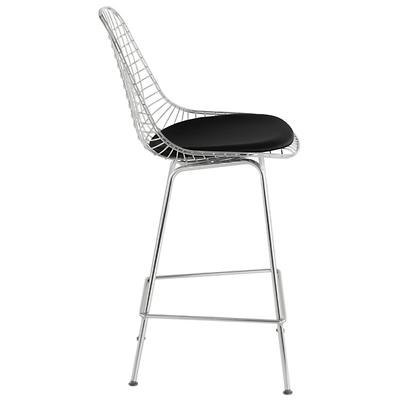 Eames Wire Stool with Seat Pad