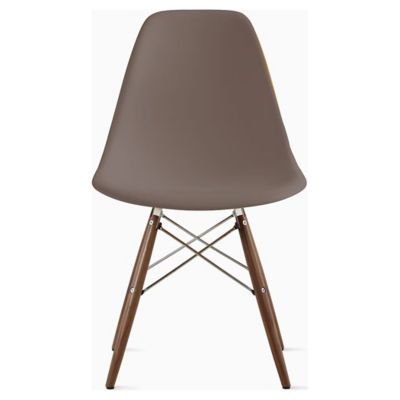 Herman Miller Eames Molded Plastic Side Chair with Dowel-Leg Bases - Color: Brown - DSW.47OUCC1E9 - Herman Miller Authorized Retailer