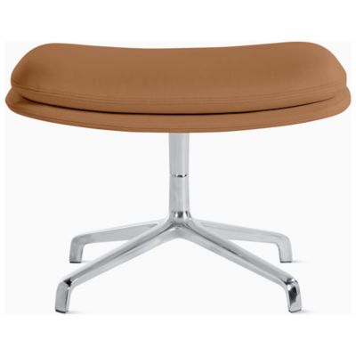 Herman Miller Striad Ottomans with 4 Star Swivel Base in Brown - Herman Miller Authorized Retailer