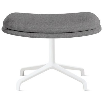 Herman Miller Striad Ottomans with 4 Star Swivel Base in Grey - Herman Miller Authorized Retailer