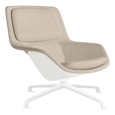 Herman Miller Striad Lounge Chair, 4 Star Swivel in Grey - Herman Miller Authorized Retailer