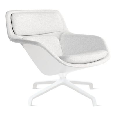 Herman Miller Striad Lounge Chair, 4 Star Swivel in Grey - Herman Miller Authorized Retailer