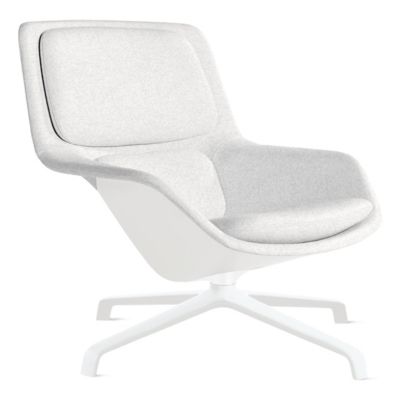 Herman Miller Striad Lounge Chair, 4 Star Swivel in Grey - Herman Miller Authorized Retailer