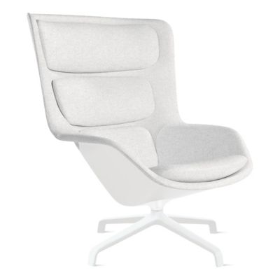 Herman Miller Striad Lounge Chair, 4 Star Swivel in Grey - Herman Miller Authorized Retailer