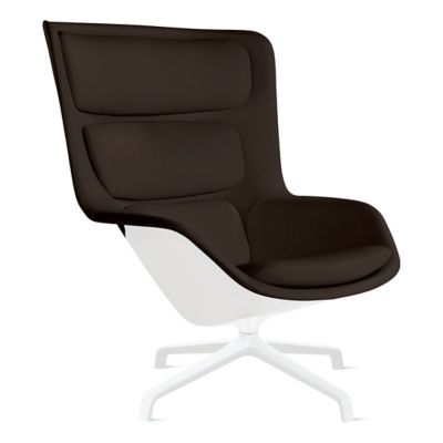 Herman Miller Striad Lounge Chair, 4 Star Swivel in Brown - Herman Miller Authorized Retailer