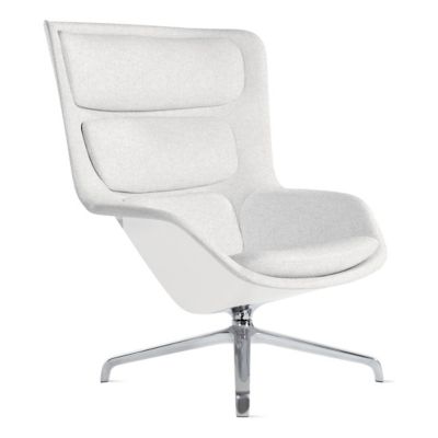 Herman Miller Striad Lounge Chair, 4 Star Swivel in Grey - Herman Miller Authorized Retailer
