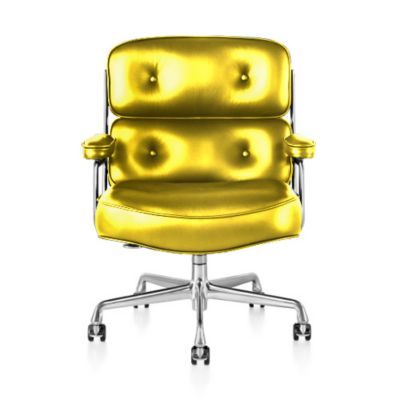 Herman Miller Eames Time-Life Executive Chair - Color: Aluminum - ES204VDLLTI54 - Herman Miller Authorized Retailer