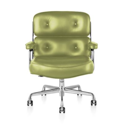 Herman Miller Eames Time-Life Executive Chair - Color: Aluminum - ES204VDLLTI60 - Herman Miller Authorized Retailer