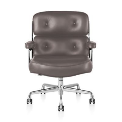 Herman Miller Eames Time-Life Executive Chair - Color: Grey - ES204MDLLTI07 - Herman Miller Authorized Retailer