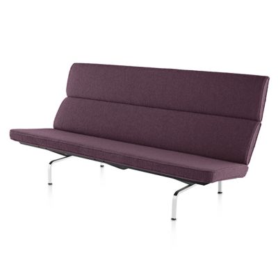 Herman Miller Eames Sofa Compact - 473TI66 - Herman Miller Authorized Retailer