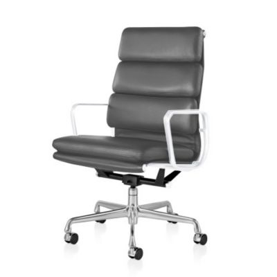 Herman Miller Eames Soft Pad Executive Chair in Grey - Herman Miller Authorized Retailer