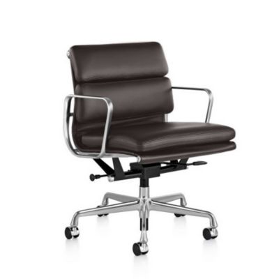 Herman Miller Eames Soft Pad Management Chair in Grey - Herman Miller Authorized Retailer
