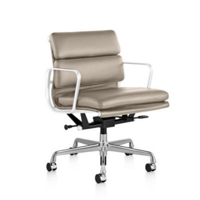 Herman Miller Eames Soft Pad Management Chair in Beige - Herman Miller Authorized Retailer
