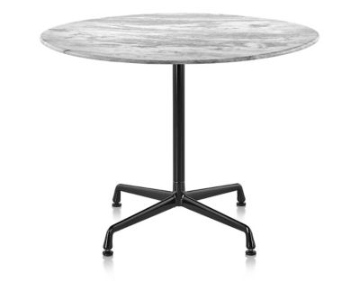 Eames Round Dining Tables with Universal Base, Outdoor