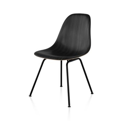 Herman Miller Eames Molded Wood Side Chair with 4-Leg Base - Color: Black - DWSX.BKENE9 - Herman Miller Authorized Retailer