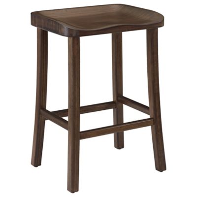 Greenington Tulip Stool, Set of 2 - Color: Brown - Size: Counter Height/Bla