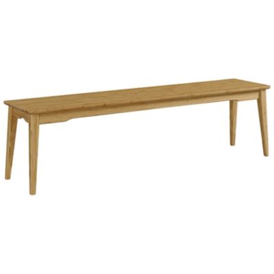 Greenington Currant Benches - Color: Beige - Size: Long/Caramelized - G0024