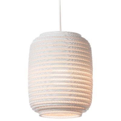 Ausi White Scraplight Pendant