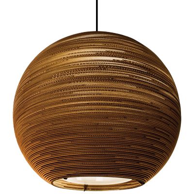 Graypants Scraplights Sun Pendant Light - Color: Brown - Size: Large - GP-2