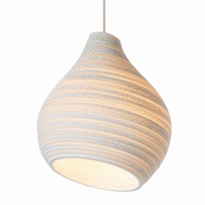 Graypants Scraplights Hive Pendant Light - Color: White - Size: Medium - GP