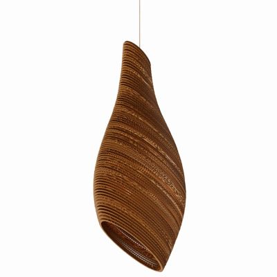 Graypants Scraplights Nest Pendant Light - Color: Brown - Size: Medium - GP