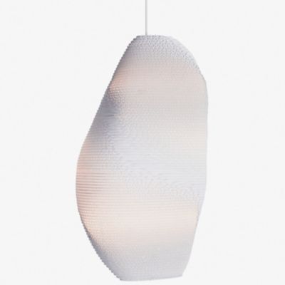 Graypants Scraplights Pebbles Denny Pendant Light - Color: White - Size: 1 