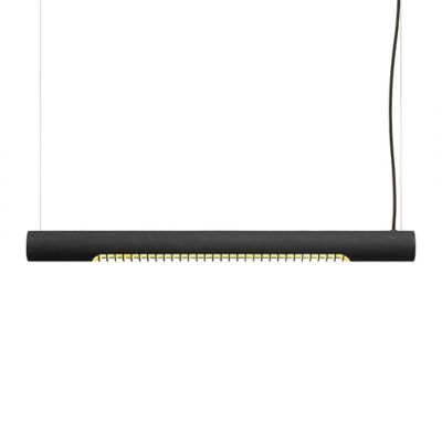 Graypants Roest LED Linear Chandelier Light - Color: Black - Size: Small - 