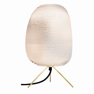 Graypants Scraplights Ebey Table Lamp - Color: White - Size: 1 light - GP-2