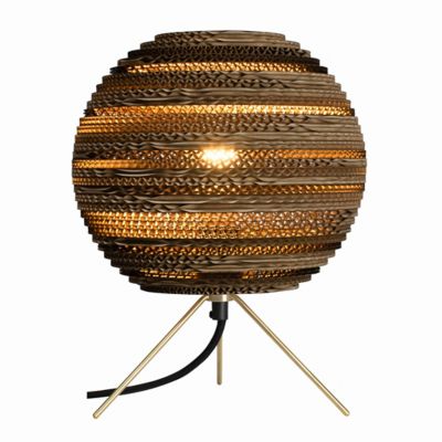 GRP2078206 Graypants Scraplights Moon Table Lamp - Color: Bro sku GRP2078206