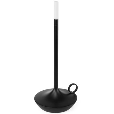 Graypants Wick Rechargeable LED Table Lamp - Color: Black - Size: Large - G