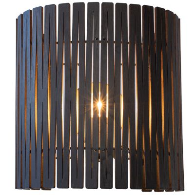 GRP2130798 Graypants Kerflights Wall Sconce - Color: Black -  sku GRP2130798