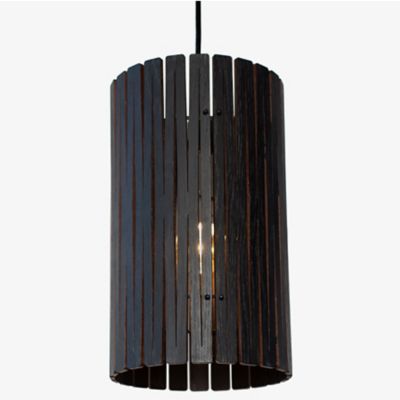 Graypants Kerflights P2 Mini Pendant Light - Color: Black - Size: 1 light -