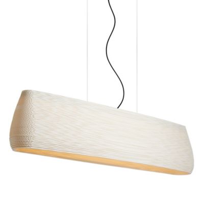 Graypants Scraplights Drop LED Linear Chandelier - Color: White - GP-4000-W