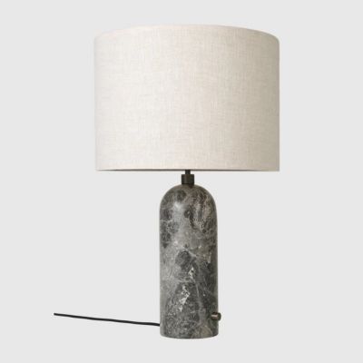 GUBI Gravity Table Lamp - Color: Grey - Size: Large - 10055153