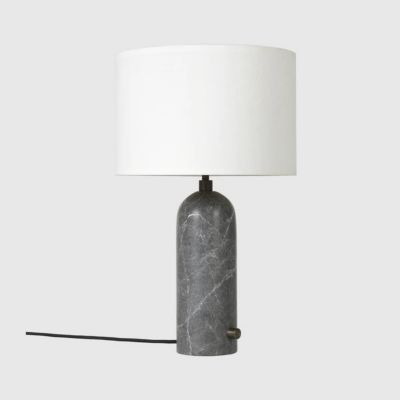 GUB1685924 GUBI Gravity Table Lamp - Color: Grey - Size: Smal sku GUB1685924